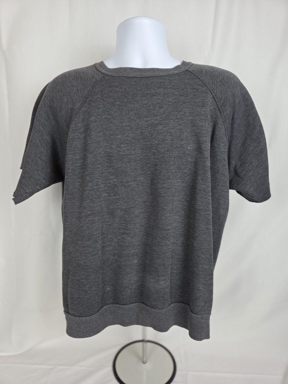 Men's Short-Sleeve Crewneck Sweatshirt - Charcoal